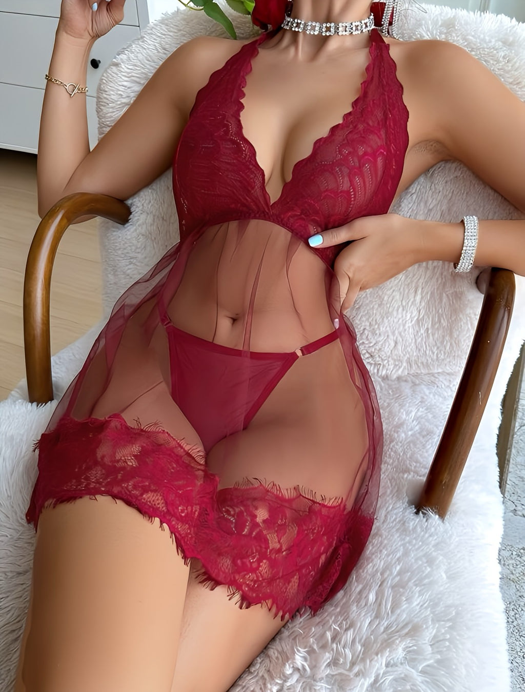 Fustan Intimo i shkurtë