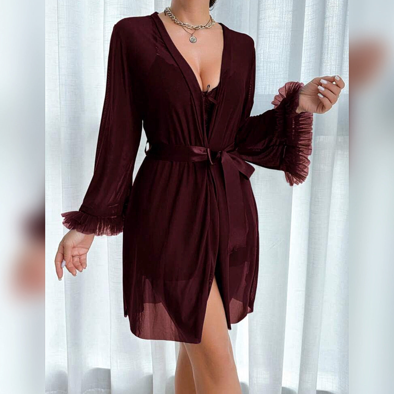 Set intimo "Burgundy allure"