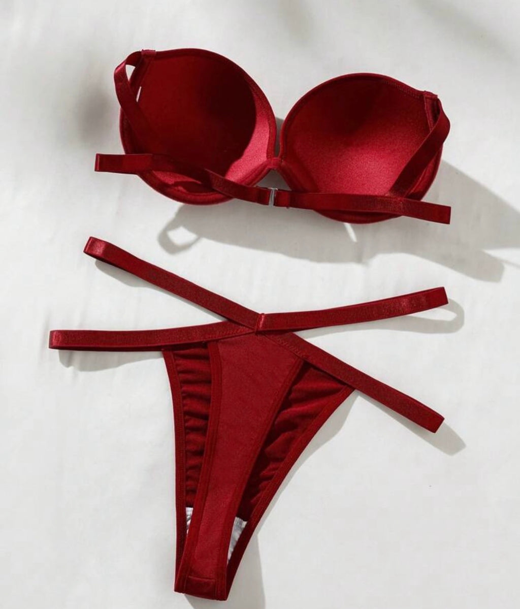 Set intimo"Scarlet red"