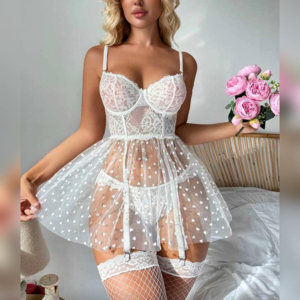 Fustan intimo "White romance"