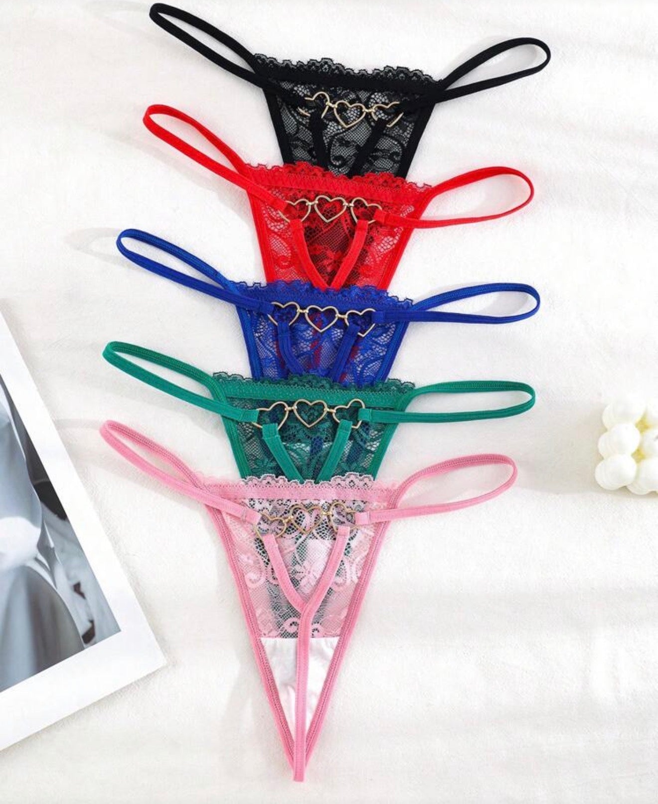 Set mbathjesh "Heart Temptation"