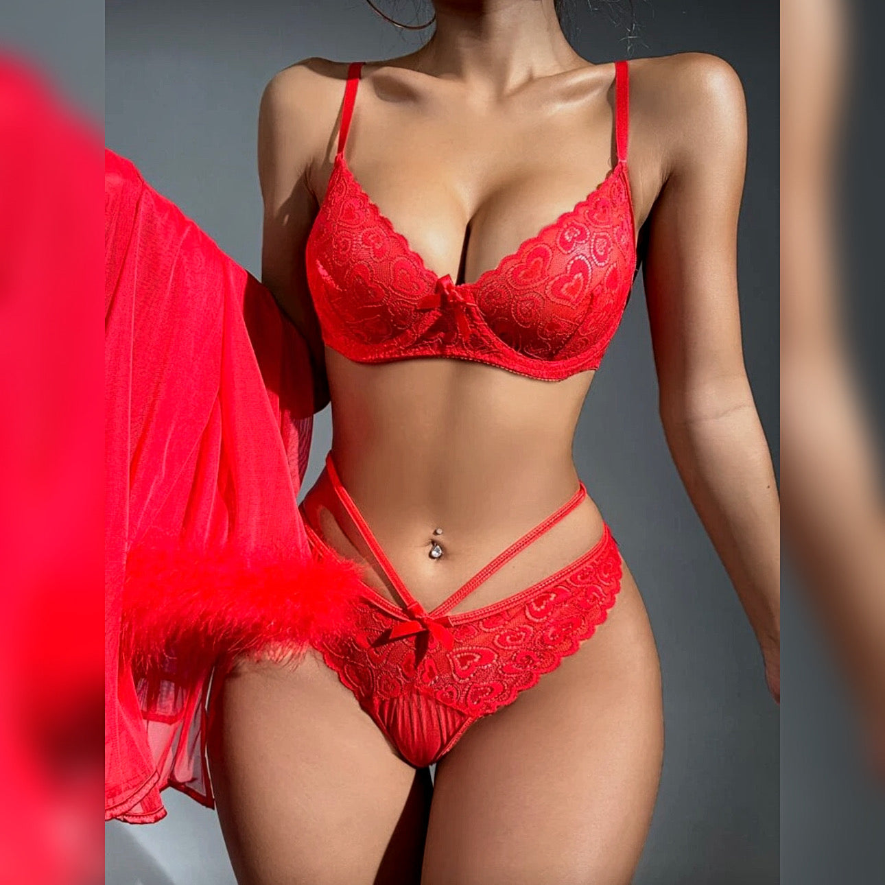 Set intimo "Rouge Affair "