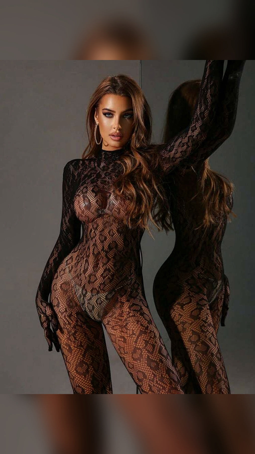 Body stocking leopard