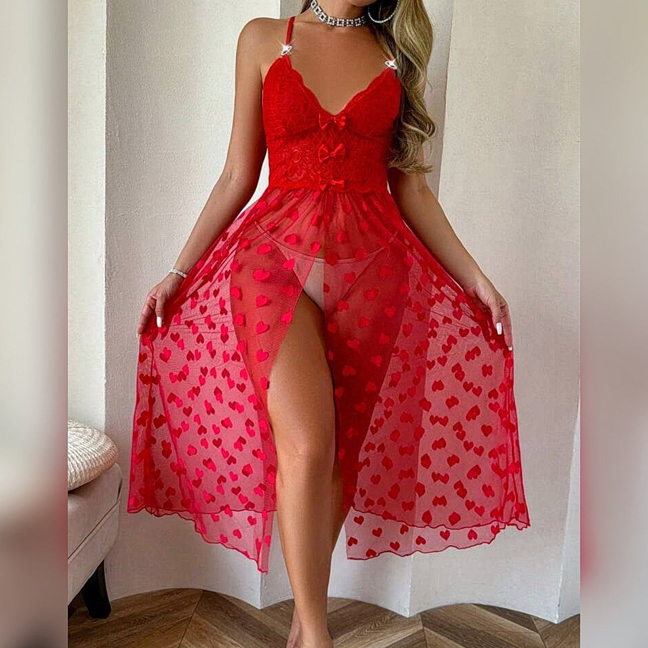 Fustan intimo"Heart Desire "