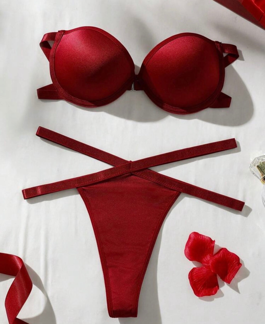 Set intimo"Scarlet red"