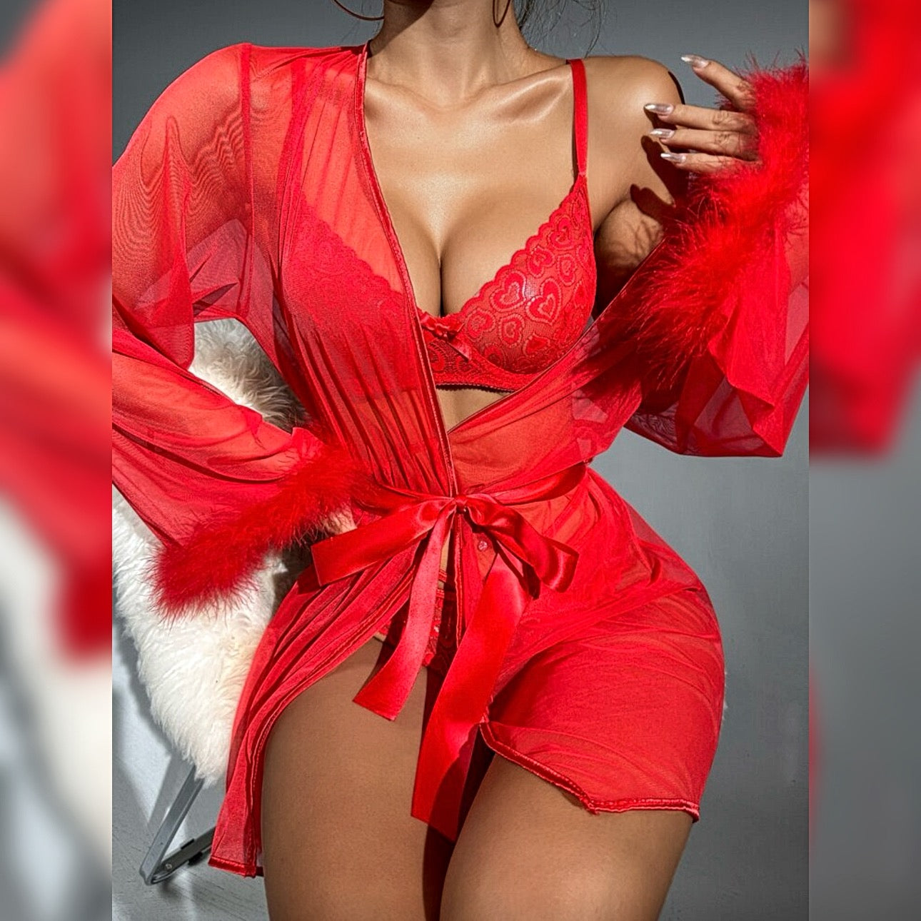 Set intimo "Rouge Affair "