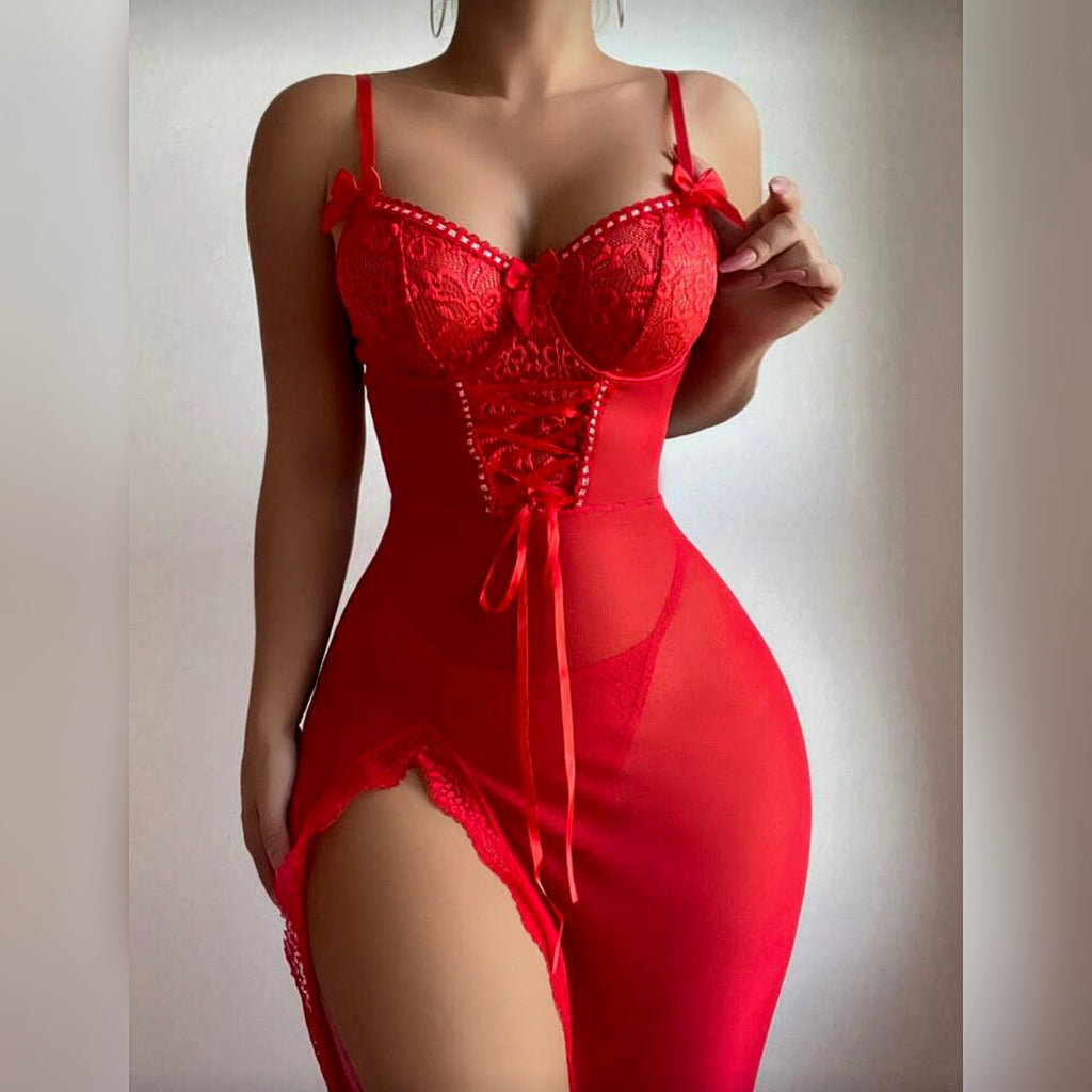Fustan intimo"Red seduction"