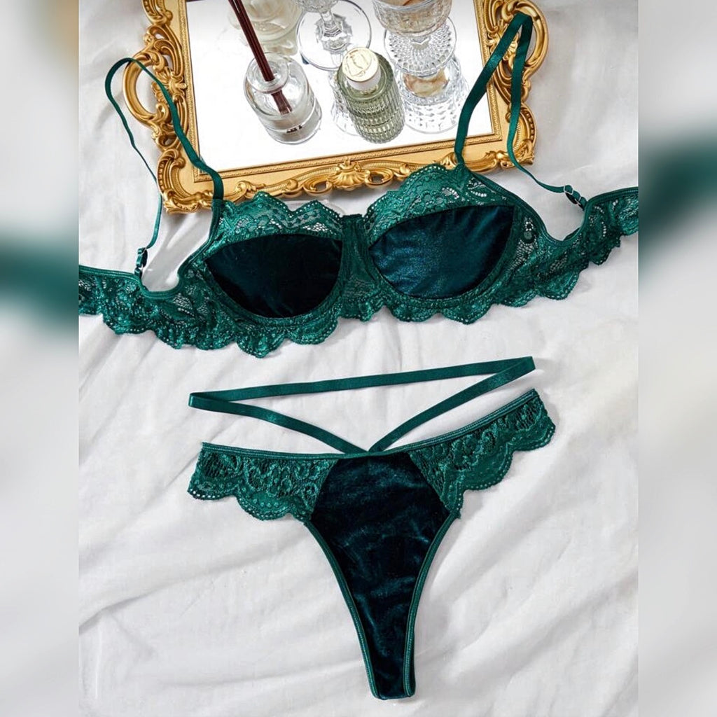 Set intimo"Emerald Seduction"