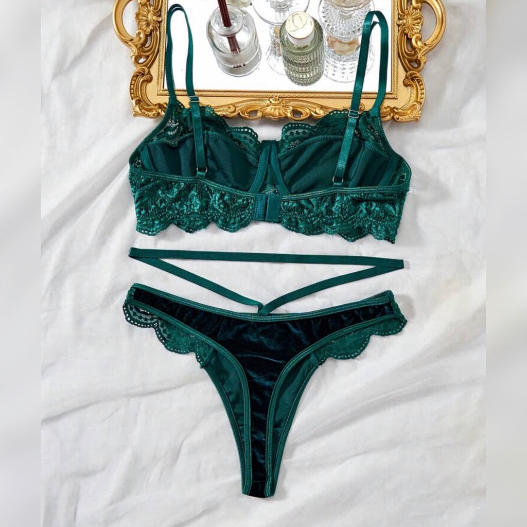Set intimo"Emerald Seduction"