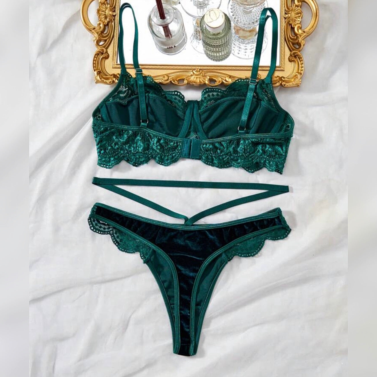 Set intimo"Emerald Seduction"